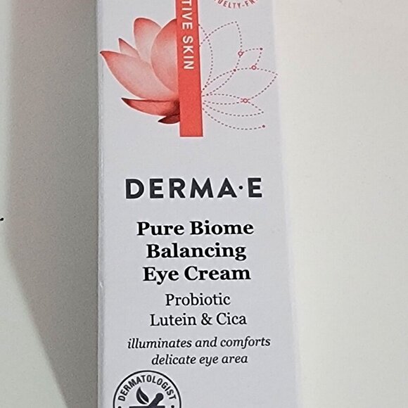 Derma-E Sensitive skin Pure Biome Balancing Eye Cream - Picture 3 of 15